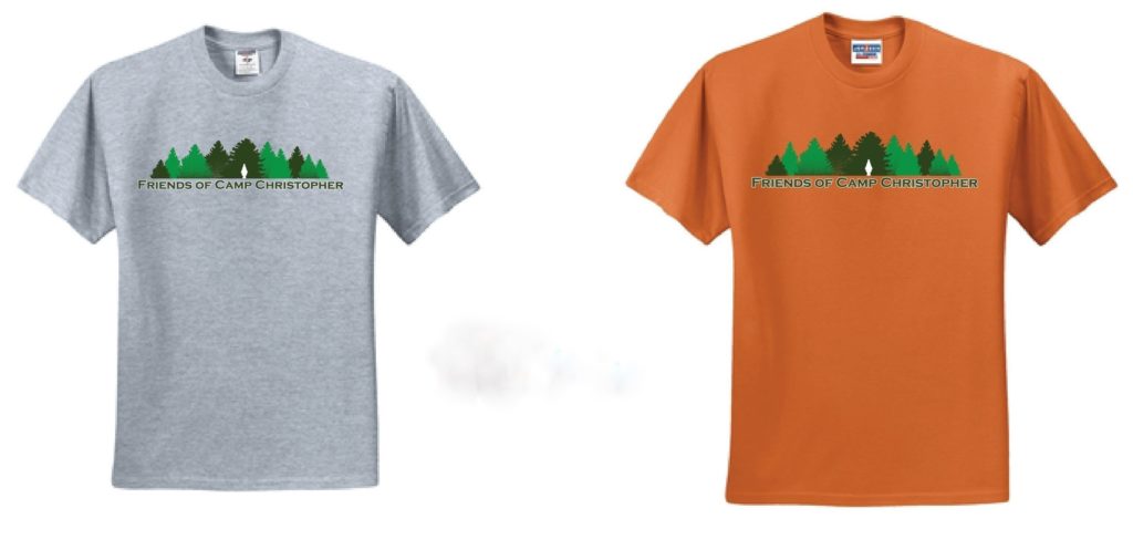 Our latest run includes Gray ("Athletic Heather") and a lighter shade of Brown ("Texas Orange") in XS S M L XL 2XL 3XL with a tricolor logo imprint.